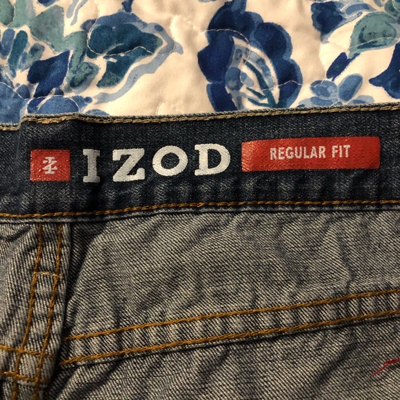 Authentic Izod Regular Fit Mens Jeans EUC - Picture 2 of 6